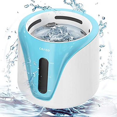 Pet Fountain Cat Water Dispenser - Healthy and Hygienic Drinking Fountain 2L Dry