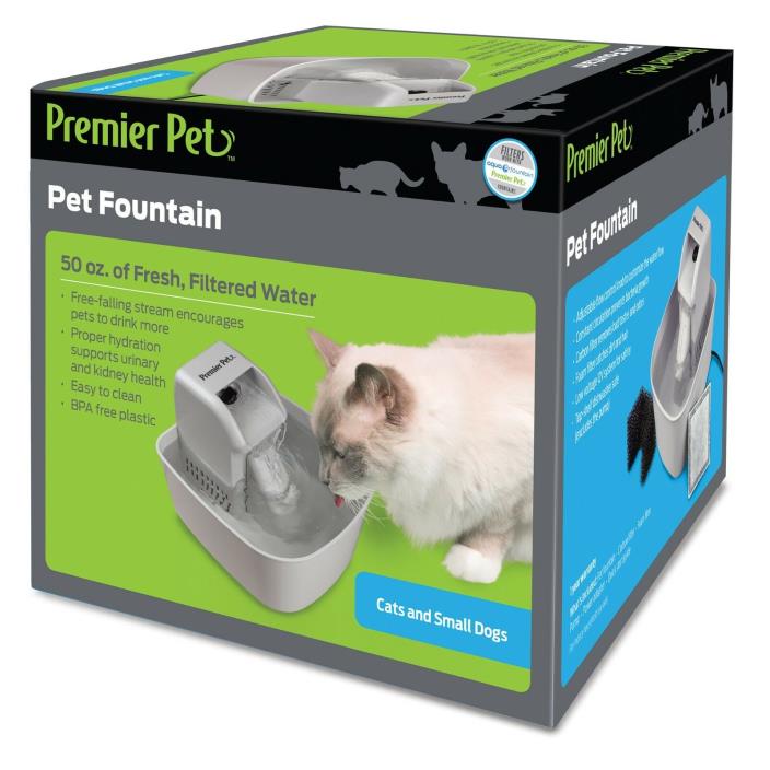 Premier Pet Fountain 50 Oz Capacity