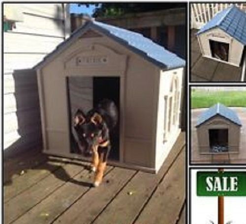 Dog House XL For Large Dogs Big Outdoor Pet Houses Shelter Kennel Extra Durable