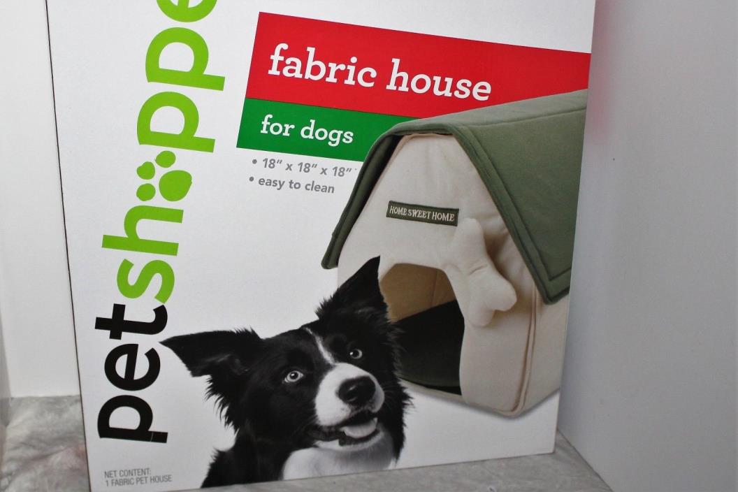 FABRIC DOG HOUSE- 18