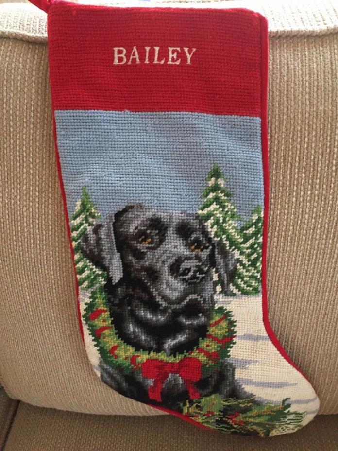Christmas stocking for your dog BAILEY, 11