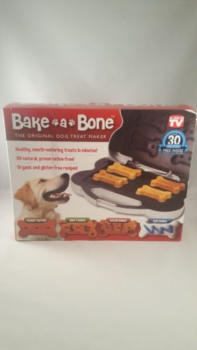 Bake-A-Bone The Original Dog Treat Maker As Seen On Tv Dog Treats Snacks New