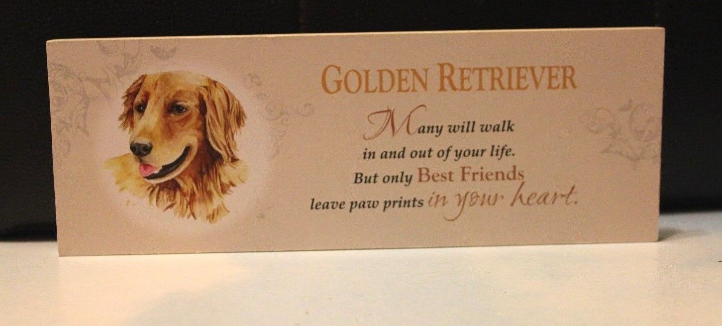 Golden Retriever Best Friends Leave Paw Prints In Your Heart 8