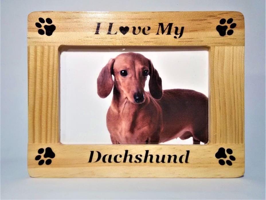 Pet Picture Frame, Dog Gift, Photo Frame, Picture Frame, Wall Decor, Dachshund