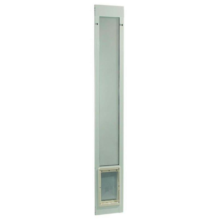 Ideal Pet Patio Door 7 in. x 11.25 in. Magnetic Flap Lock-Out Panel Aluminum