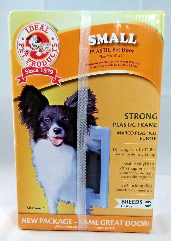 Ideal Pet Products Small Plastic Pet Dog Door - Flap size 5