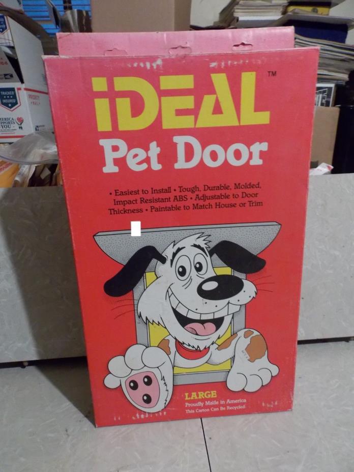 Ideal Pet Products Large Plastic Pet Door USA  9x15