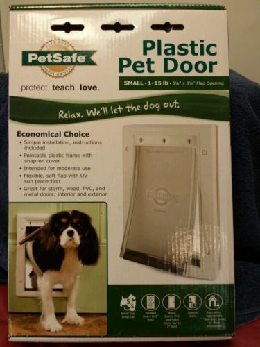 Small PetSafe Dog Door Entry  - Sealed