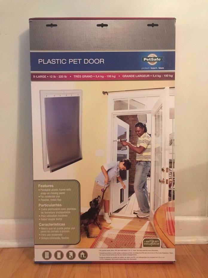 PetSafe Plastic Pet Door, Extra Large