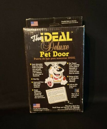 Pet Doggie Door—The Ideal Deluxe Pet Door For A  Small Dog/Cat. NEW Ships Free