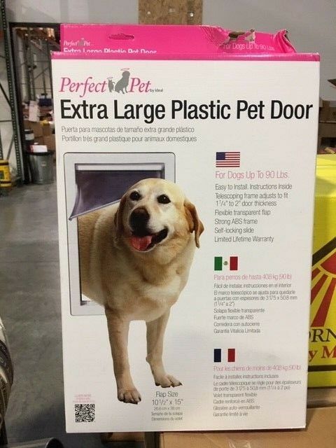 Perfect Pet Extra Large Pet Door  with flap 10 1/2