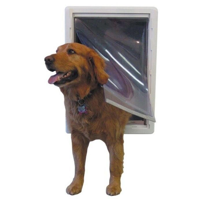 Ruff Weather Pet Door Replacement Flap 15 x 23.5 in Super Large Ideal Pet Single