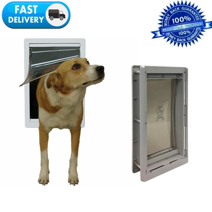 Pet Door Extreme Weather Dog Medium Exterior Cat Entry Dogs Heavy Duty 7x11 Inch
