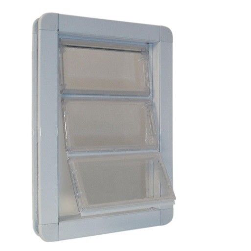 Aluminum Frame Door Extra Large Premium Draft Stopper Flexible Hard Flap Home