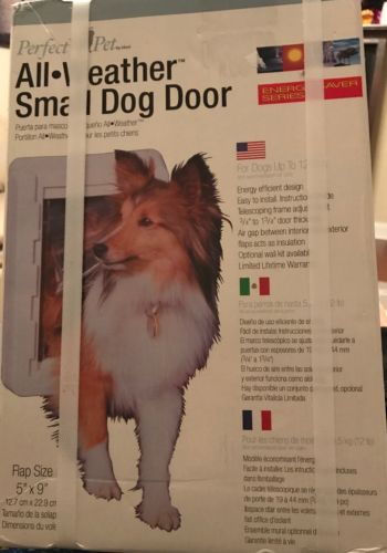 Perfect Pet All Weather Small Dog Door Energy Saver 5