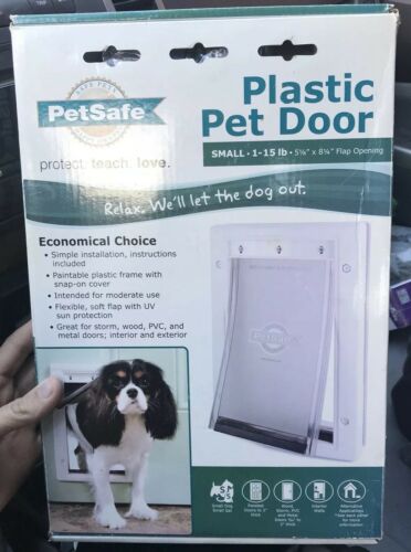 Petsafe Freedom Plastic Pet Dog Door Small 5 1/8