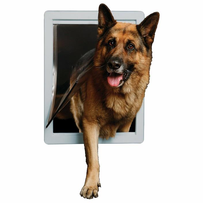 Dog Door Pet Door Ideal Pets Pet Supplies Telescoping Frame Super Large 120 LB