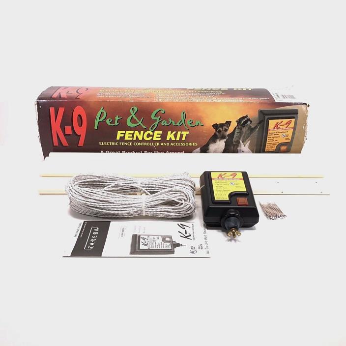 K9 Pet & Garden Electric Fence Kit Controller And Accessories