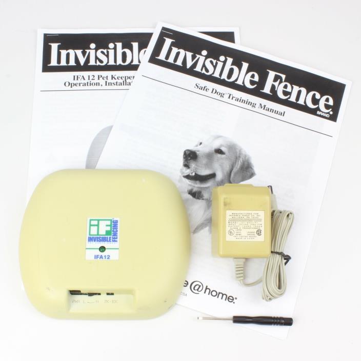 Invisible Fence IFA-12 Indoor Wireless Dog Avoidance Transmitter Pet Boundary