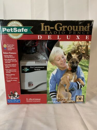 Petsafe In Ground Radio Fence Deluxe PRF-304W New In Box Free Shipping