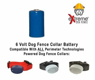 Extreme Dog Fence Additional Battery for Compatible Dog Collar and Brand of