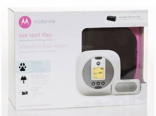 Motorola Wireless Fence 25 Rechargeable Battery for Pets over 20 lbs.Home/Travel