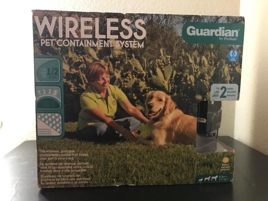 Guardian PetSafe Wireless Pet Containment Fence Shock Training  GIF-300-11