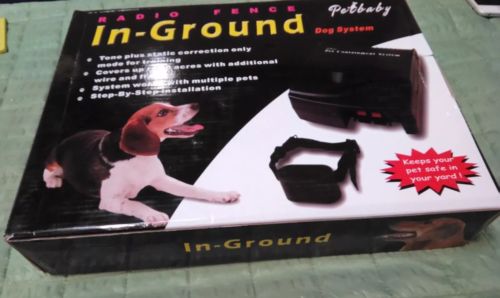 Petbaby Deluxe In-Ground Dog System Pet Containment Radio Fence / Open Box