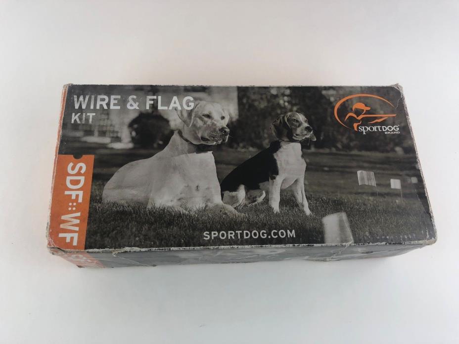 SportDOG Wire & Flag Kit SDF-WF. Buried Dog/Hidden Fencing Kit.