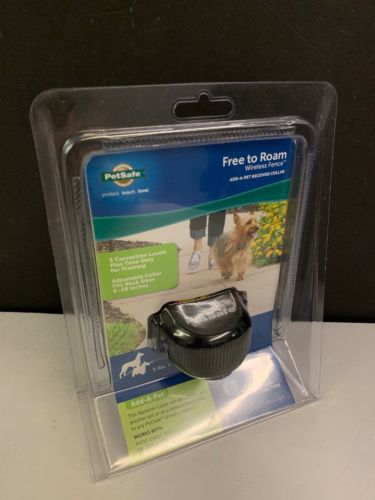 PetSafe Free To Roam Wireless Fence Receiver Collar, Black PIF00-15002