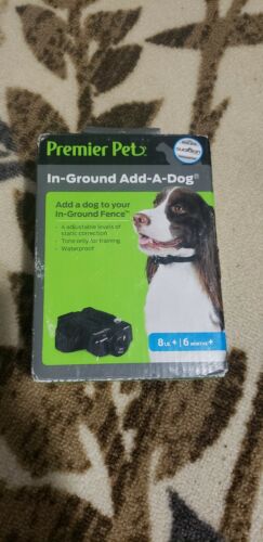 Premier Pet In-Ground Add-A-Dog Collar with Tone Beep Static Correct Waterproof