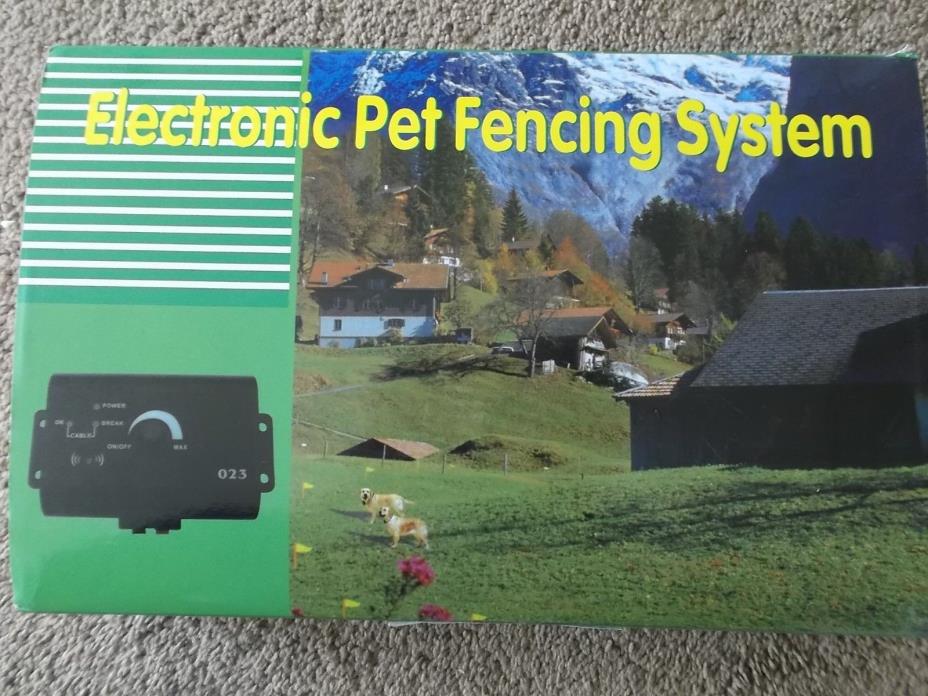 Electronic Pet Fencing System 023  Pulse Proportionals Stimulas progressive Tone