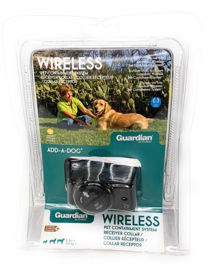 Guardian PetSafe Wireless Pet Fence Add-A-Dog Receiver Collar GIF-275-11