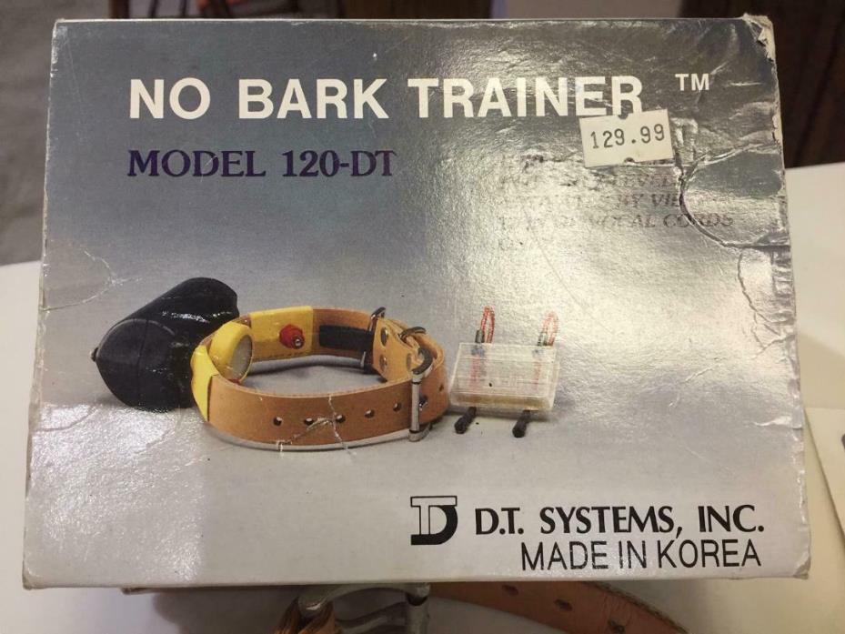 DT Systems No Bark Trainer 120-DT