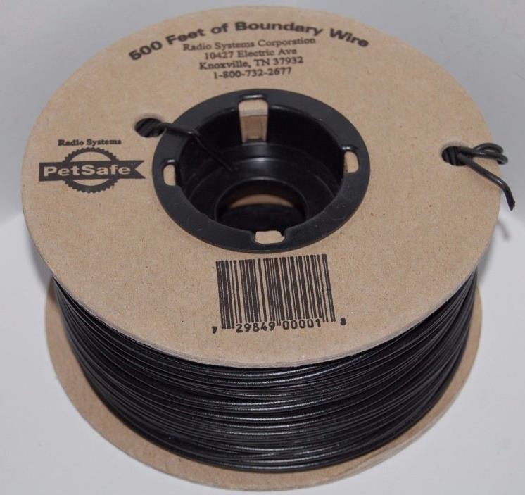 Underground / In-ground ELECTRIC DOG FENCE WIRE 500 ft - For ALL Brands