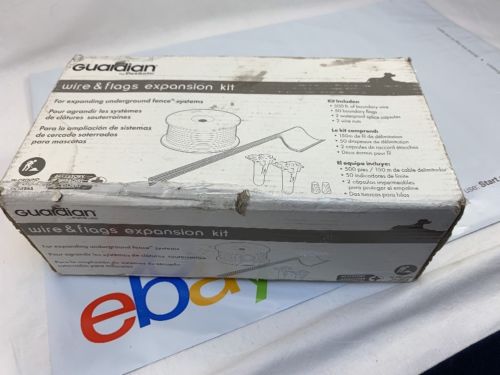 Guardian Wire & Flags Expansion Kit for Underground Fence Systems PGA-500 NIB