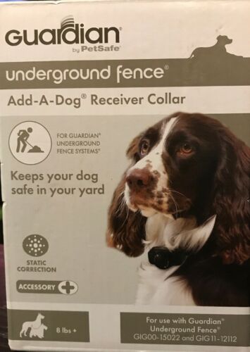 Guardian Underground Fence, Add-a-dog Receiver Collar 8lbs+