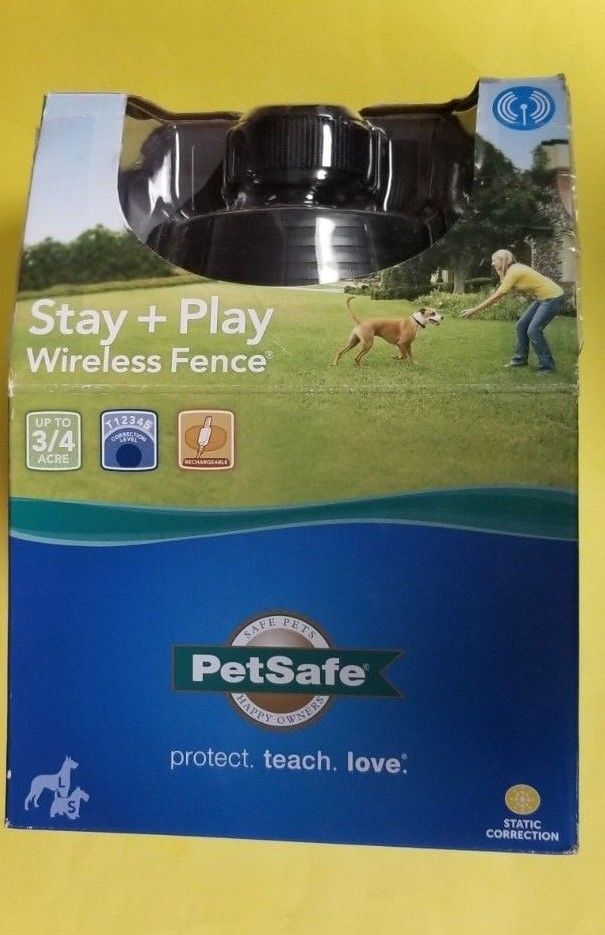 PetSafe Stay+Play - PIF00-12917 - 3/4 Acre Wireless Fence - New, Open Box