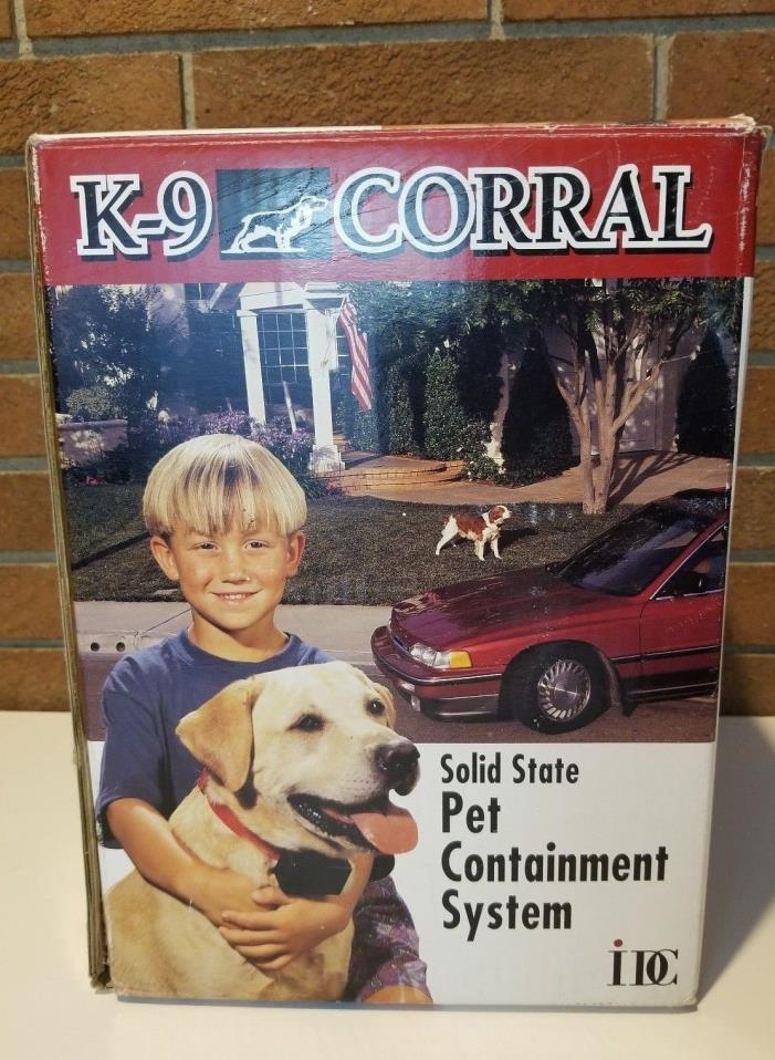 K-9 Corral Solid State Pet Containment System In Ground Pet Fence with Collar