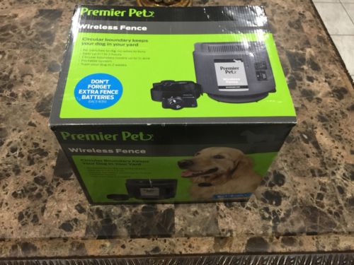 Premier Pet Wireless Fence - MODEL GIF00-16347 OPEN BOX