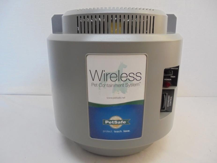 PETSAFE IF-100 WIRELESS PET CONTAINMENT SYSTEM TRANSMITTER Unit Only!