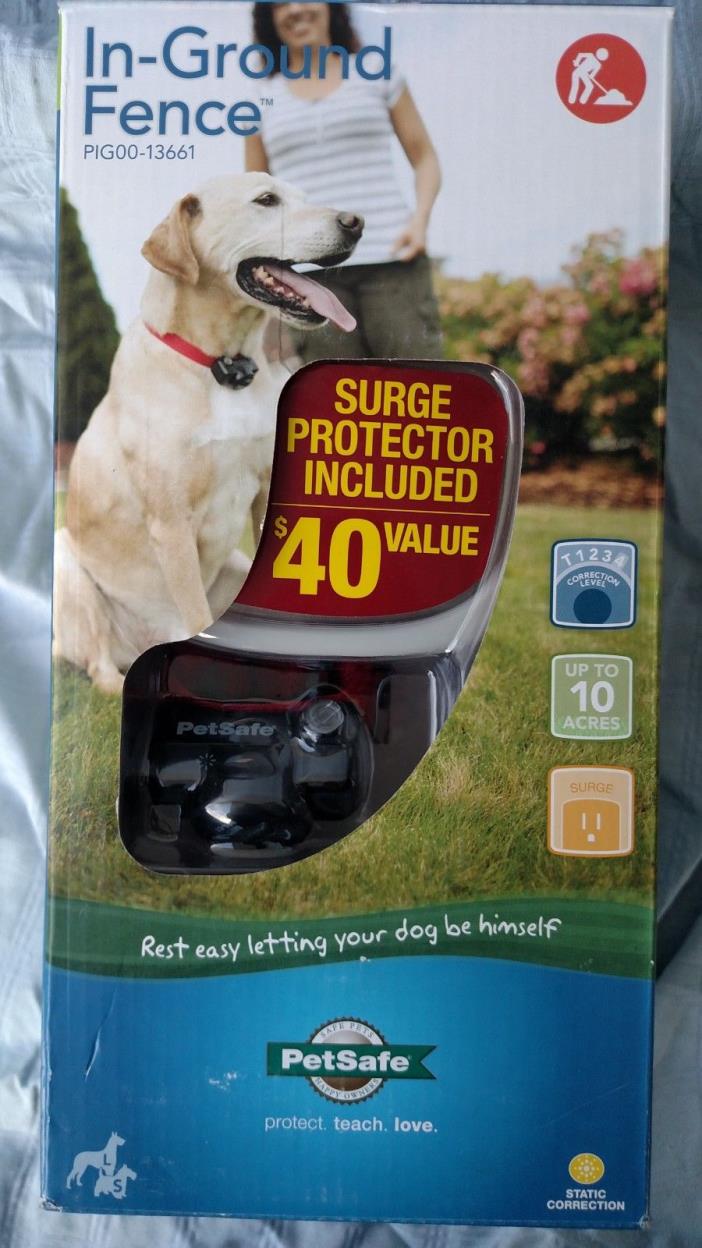 NIB PetSafe PIGOO-13661 In-Ground Electric Pet Dog Fence System Surge Protector