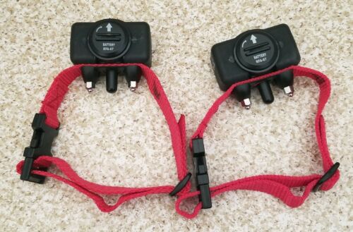 Lot of 2 PETSAFE WIRELESS BC-103 OM,SWR/0 DOG SHOCK BARK COLLAR RECEIVER AS IS