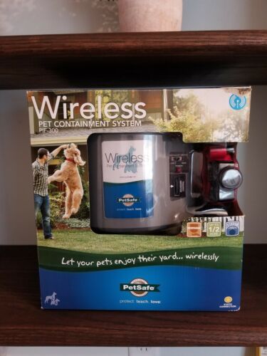 PIF-300 PetSafe Wireless Containment Dog Fence System 1 dog collar NEW