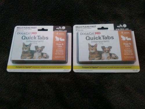 Quick Tabs Dog & Cat MD 2-25 Lbs (12) Tablets Exp. 1218