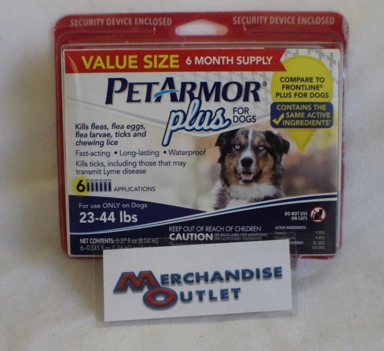 PetArmor Plus - Flea, Tick Remover For Dogs (6 Pack)