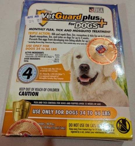 VetGuard Plus for Large Dogs - 4 Month Supply (34-66 lbs)