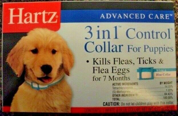 Hartz 3 In 1 Control Flea & Tick Collar For Puppies