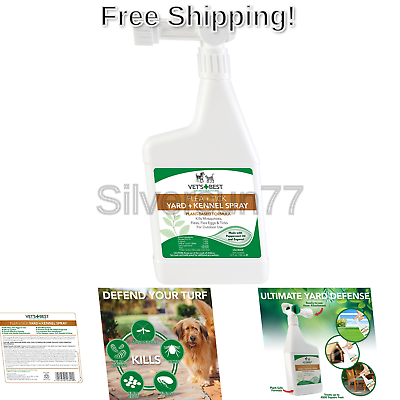 Vet's Best Flea & Tick Yard & Kennel Spray 32 fl. oz.