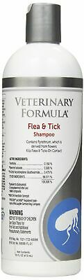 Veterinary Formula Clinical Care Flea Tick Shampoo Dog Cat Natural Pet Care 16oz